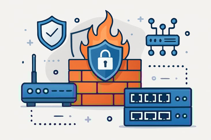 network security firewalls routers switches