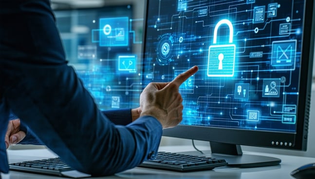 A professional team conducting a vulnerability ass