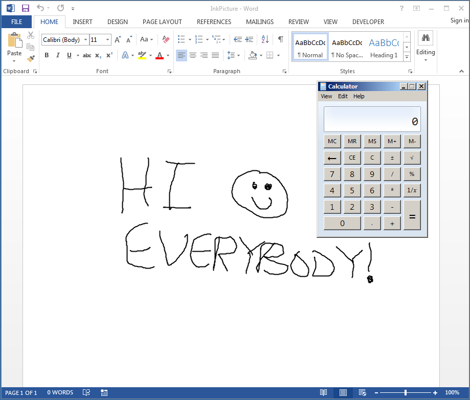 Although calc.exe will spawn when we save this document, let’s save and reopen it for full effect! It worked - word document is good to go.
