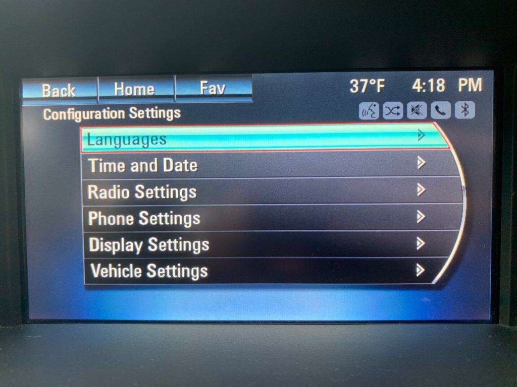 phone settings within configuration settings in a used vehicle being exfiltrated by White Oak Security’s pentester 