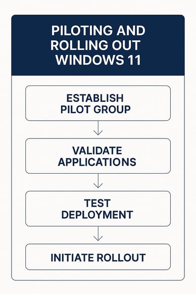 Plotting and rolling out Windows 11