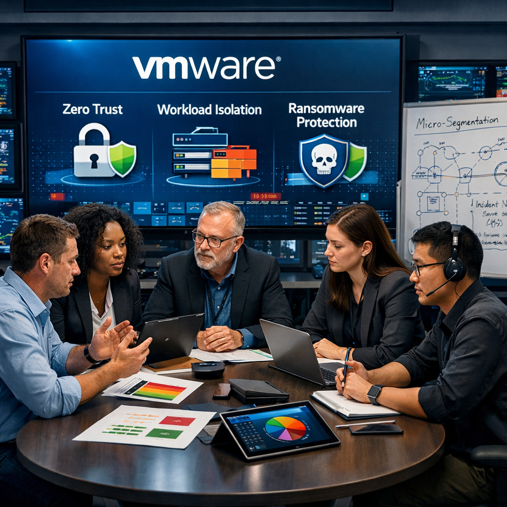 VMware and Cybersecurity: How VMware Strengthens Your IT Defense Strategy