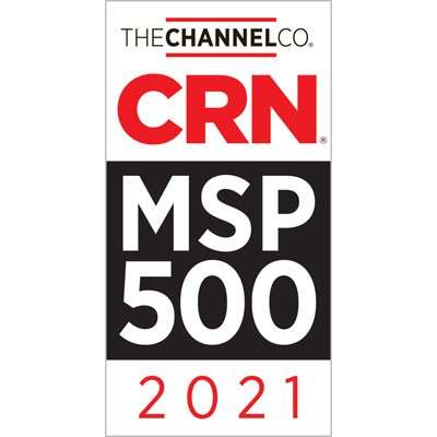 Cyber Advisors recognized again as a 2021 CRN MSP 500 Provider