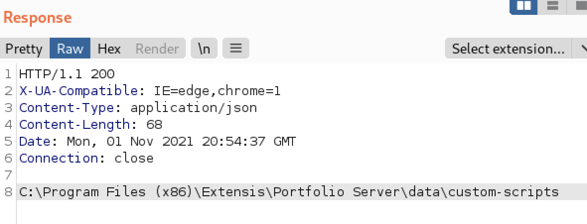 The good news for a malicious actor is that the Portfolio application exposes an API (/identity/verify-folder) which will create any arbitrary local directory specified on the server. The “create” URL parameter is what allows this directory creation. Part 2 by White Oak Security