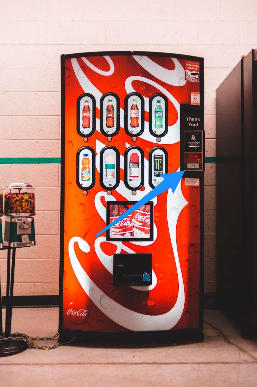 White Oak Security shares a photo of a pop machine with a tubular lock, which is a common item with tubular locks.