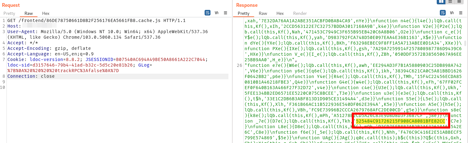 user will also need a valid X-GWT-Permutation header value, however, this header is sent in most requests that a guest user has access to perform. 