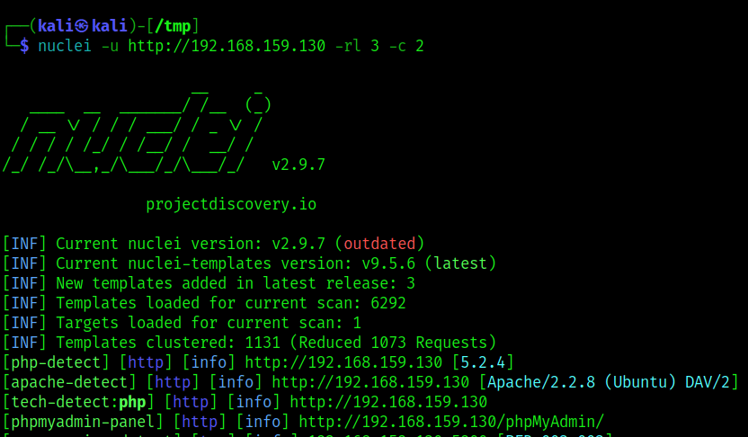 Nuclei code screenshot by White Oak Security expert penetration testers