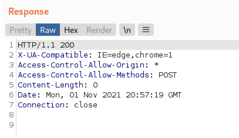 Successful file upload response to an arbitrary location by White Oak Security's pentesters