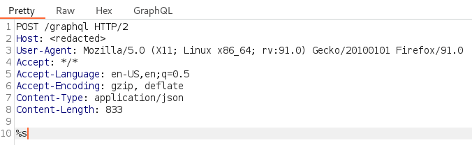 Screenshot of code by White Oak Security shows that within Turbo Intruder, we can simply format the POST request using the %s identifier.