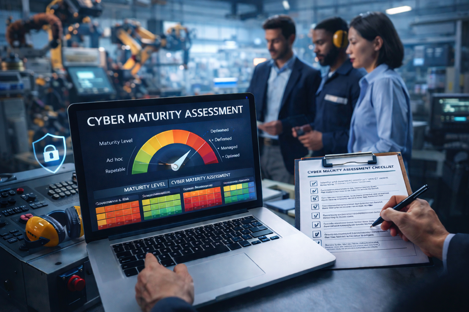 Cybersecurity Maturity in Manufacturing: Assessing Your Current State