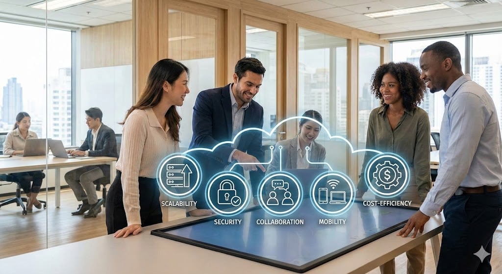 Top 5 Benefits of Moving Your Business to the Cloud